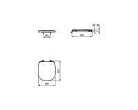Ideal STANDARD WC-Sitz Eurovit Plus weiß T679201