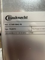 Bauknecht CTAR 9642 IN Elektro-Kochfelder - Edelstahl