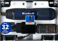Einhell Akkuschrauber Set Push&amp;Go Magnetisch (inkl. 32-tlg, Bit Set, USB-Ladeger&auml;t) 3.6 V Li-Ion